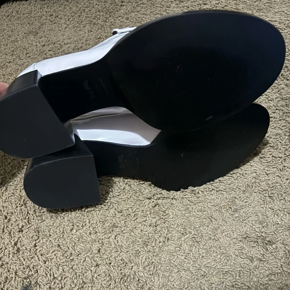 Coach Natalie Loafer in Black/White
